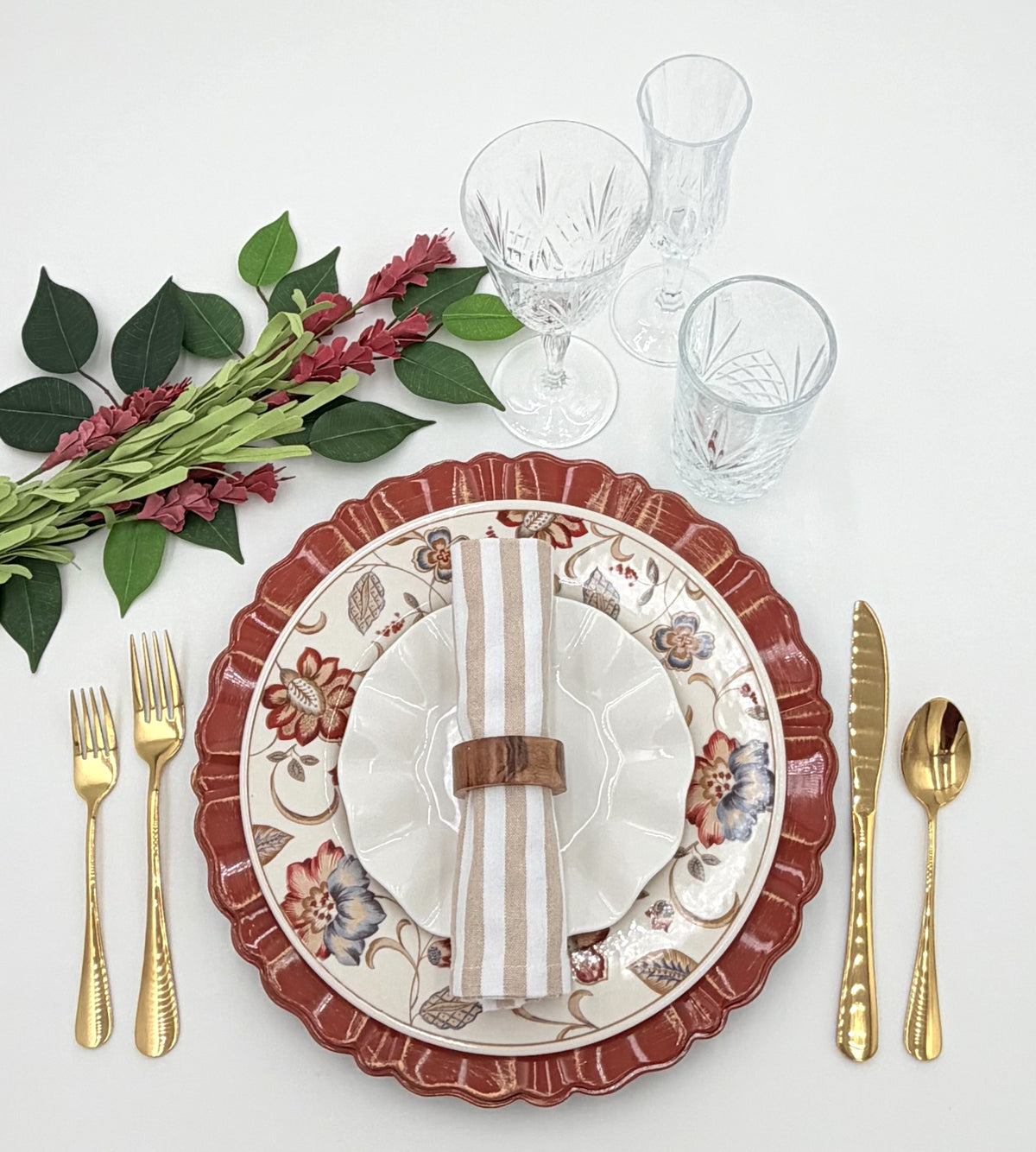 Rustic Terracotta Floral