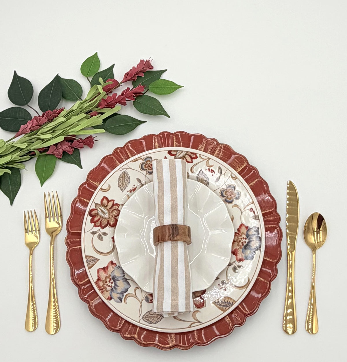 Rustic Terracotta Floral