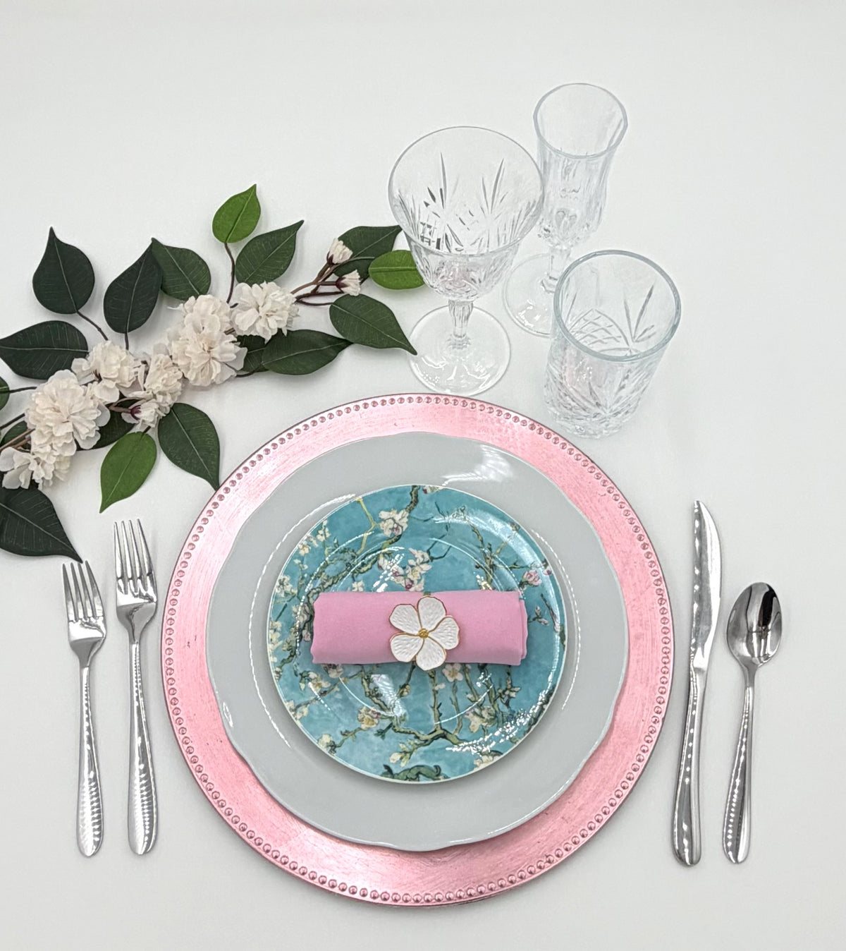 Teal Cherry Blossom